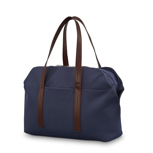 Samsonite Virtuosa Weekender Duffel Overnight Bag with Laptop Computer Sleeve - color: Navy