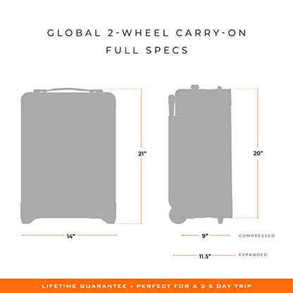 Briggs & Riley Baseline Global 2-Wheel Softside Carry-On, Black - color: Black, size: 21" Carry-On