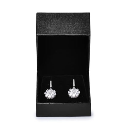 Oirlv Black Earring Box,Earring Gift Box for Engagement/Proposal/Christmas - color: Earrings box