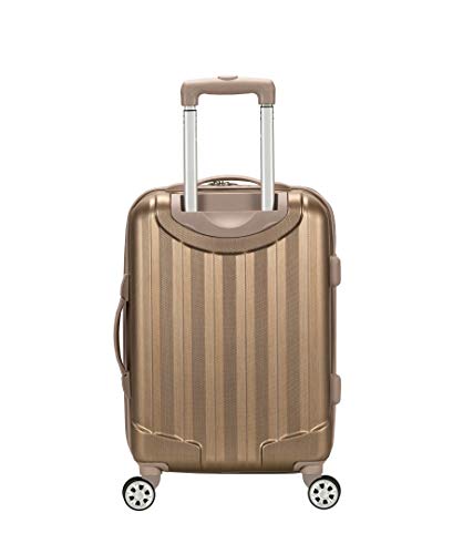 Rockland Melbourne 50.8 cm(20인치), 확장 가능, ABS 기내용 캐리어), F145-BRONZE - color: 브론즈, size: Carry-On 20"