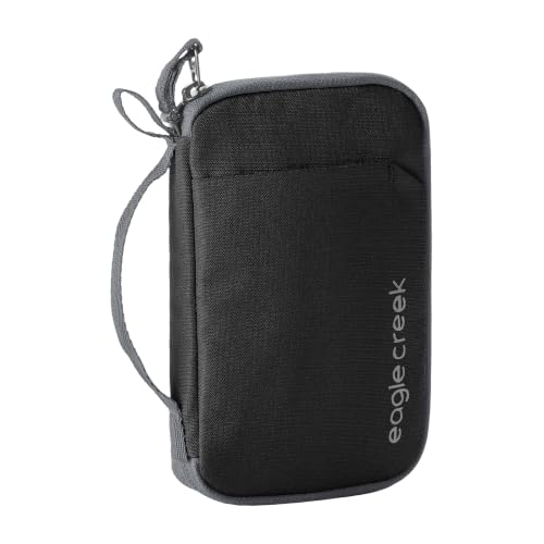Eagle Creek Stash RFID Passport Wallet, Unisex, Black - color: Black