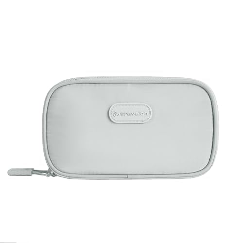 Travelon 2-in-1 Jewelry & Tech Organizer - color: Platinum