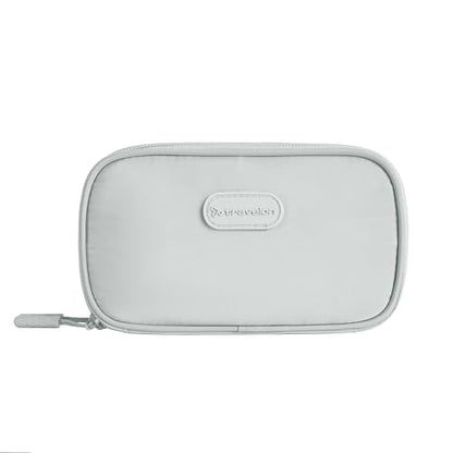 Travelon 2-in-1 Jewelry & Tech Organizer - color: Platinum
