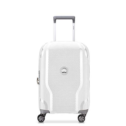 DELSEY PARIS Clavel Hardside Expandable Luggage with Spinner Wheels, White, 2-Piece Set (19/30) - color: White, size: 2-Piece Set (19/30 Inch)