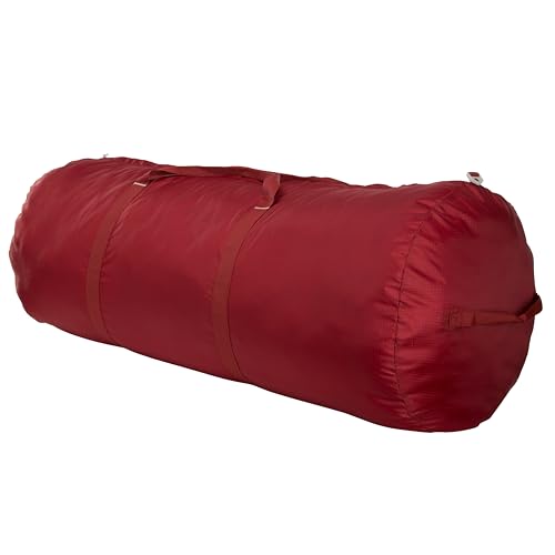 Outdoor Products Deluxe Duffel (Black, 12 in X 24 in) - color: Red, size: Medium