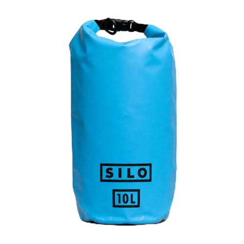 SILO Dry Drop 10L Waterproof Dry Bag - Roll-Top, Trail, Kayak - Blue - color: Blue