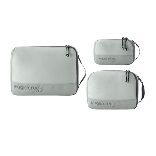 Eagle Creek Pack-It Reveal Cube Set, XS/S/M, Storm Grey - color: Storm Grey