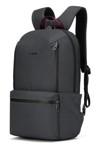 Pacsafe Metrosafe X Anti Theft 20L Backpack-with Padded 16" Laptop Sleeve, Slate, 20 Liter - color: Slate