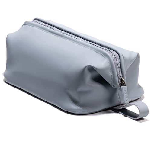 LINE+ARC Easy-to-Clean Silicone Dopp Kit & Toiletry Bag, Arctic (3.5L) - color: Arctic