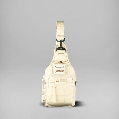 WOLFpak 4L Mini Tactical Sling Bag Crossbody - color: Vanilla