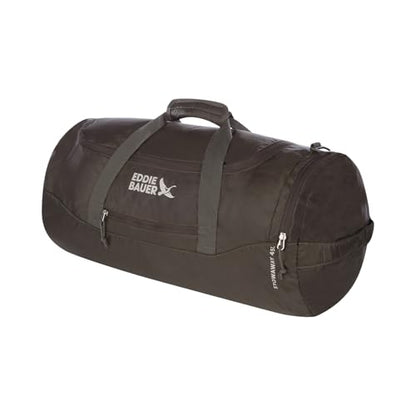 Eddie Bauer Stowaway Packable Duffel Bag, 45L, Dark Forest - color: Dark Forest