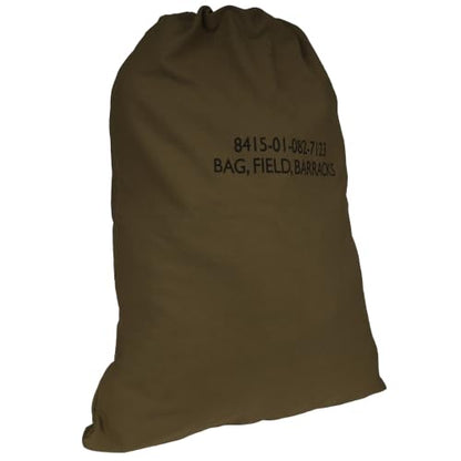 Rothco Barracks Bag, Heavyweight Cotton Canvas, Olive Drab, 24" x 32" - color: Olive Drab, size: 24" x 32"