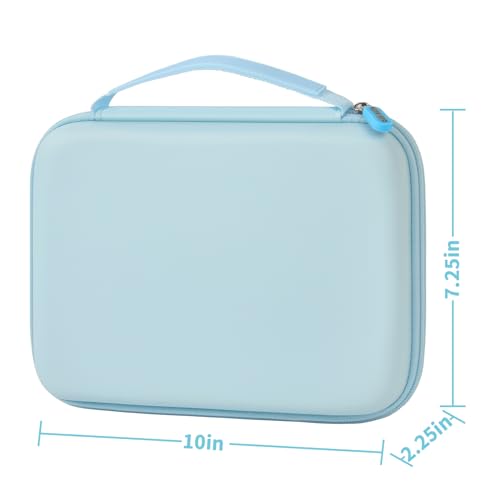 GWCASE Ring Organizer Box, 42-Slot Hard Shell Case, Holds 50+ Pieces, Blue - color: blue