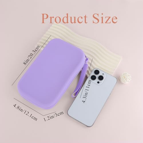 FuninCrea Silicone Makeup Bag, Waterproof Silicone Makeup Brush Holder Pencil Case with Wrist Strap, Small Cosmetic Bag for Purse Compact Travel Cosmetic Pouch for Lipstick Toothbrush (Dark Blue) - color: Dark Blue