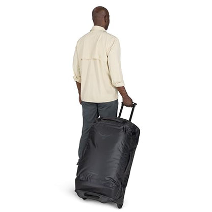 Osprey Transporter 90L Wheeled Travel Duffel Bag, Blue OS - color: Blue Flame/Nocturnal Blue, style: 90l