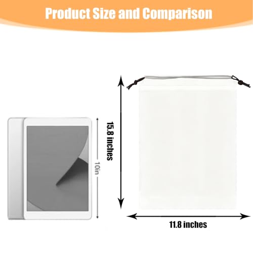 15 Pack Shoe Bags for Travel – Transparent,Essential for Travel, Storage for Miscellaneous Items