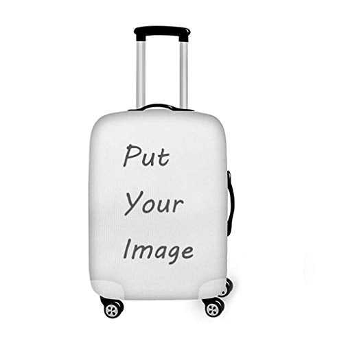Personalized Luggage Cover Spandex Suitcase Protector Washable Travel Baggage Covers 0-customize - color: 0-customize, size: S(18"-21"cover)