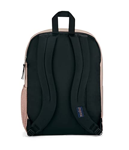 JanSport Laptop Backpack - Computer Bag with 2 Compartments, Ergonomic Shoulder Straps, 15” Laptop Sleeve, Haul Handle - Misty Rose - color: Misty Rose