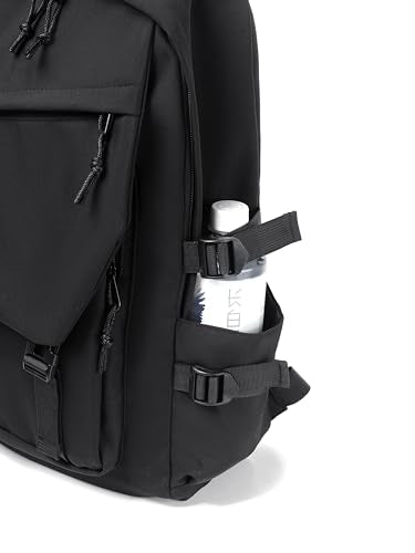 Water Resistant Multi-Pocket Laptop Backpack for Work & Travel, Fits 14" Computer, Lightweight and Durable (Blue) - color: Blue