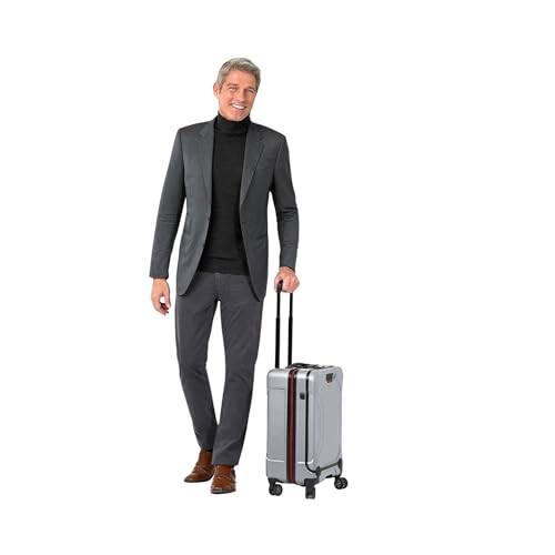 Briggs & Riley Torq International 21 Inch Hardside Carry-On, Granite - color: Granite, size: 21" Carry-On