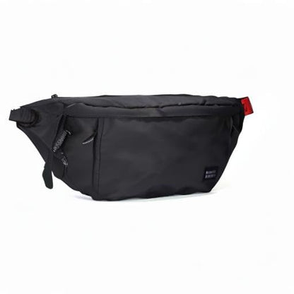 X-Large Crossbody Fanny Pack for Women Men,Waterproof Waist Bag Pack - color: Black, size: X-Large