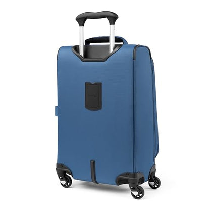 Travelpro Maxlite 5 Softside Carry-On Luggage Spinner, Blue, 21-Inch - color: Ensign Blue, size: Carry-on 21-Inch