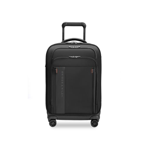 Briggs & Riley ZDX Essential Softside Carry-On Spinner, Black - color: Black, size: Domestic 22" Carry On Expandable Spinner