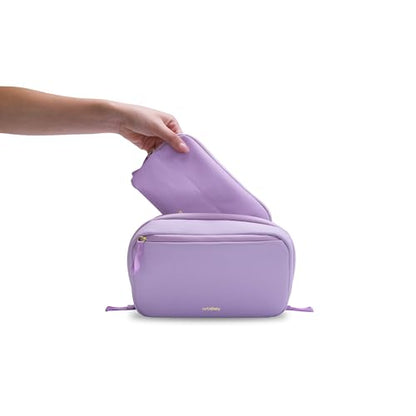 Orbitkey 2-in-1 Tech Accessory Pouch - Lilac - color: Lilac
