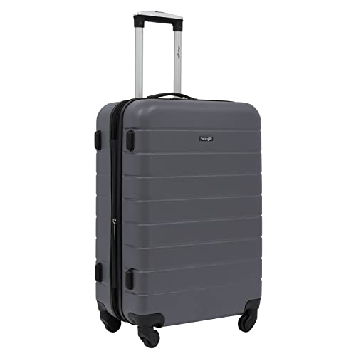Wrangler Smart Spinner Hardside Luggage, 3 Piece Set, Quiet Shade - color: Quiet Shade, size: 3 Piece Set