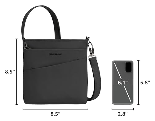 Travelon Anti-Theft Roam Small Crossbody - color: Black