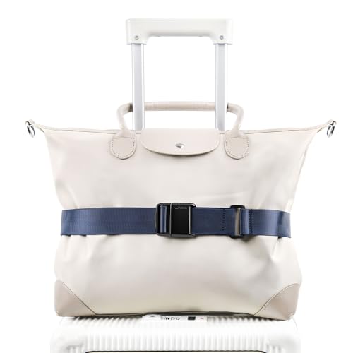 Travel Inspira Magnetic Quick Release Luggage Straps Blue - color: Navy Blue