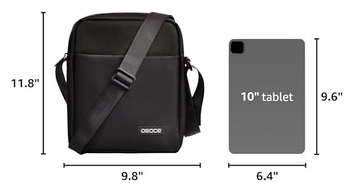 OSOCE Messenger Bag Crossbody Shoulder Bag for Men - size: Small