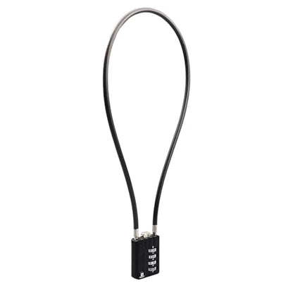 RESET-201 4-Digit Cable Padlock, 20 in 50cm 5mm Cable Loop, 1 Pack - size: 50cm(20 inch)Cable