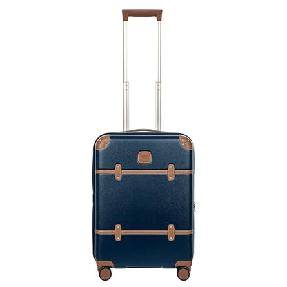 Bellagio 21" Expandable Cabin Trolley, Airline Approved, Spinner - Blue - color: Blue, size: Carry-on expandable