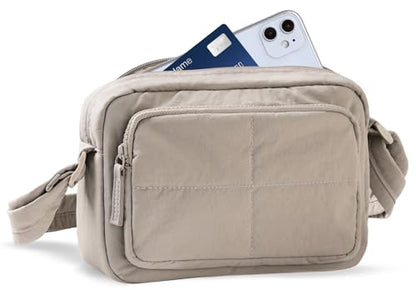 Crossbody Purses for Women with RFID Blocking Slots for Travel - color: 02-camel