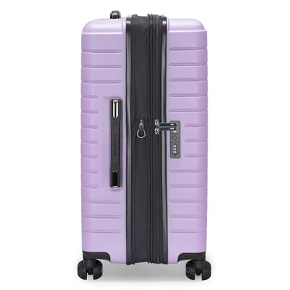 Traveler's Choice Archer Polycarbonate Hardside Spinner Luggage Set, Tie Down Straps, Light Purple, 2-Piece - color: Light Purple, size: 2-Piece Set