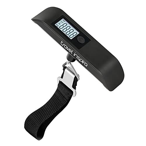 travel inspira Luggage Scale, Portable Suitcase, Weighing Scales - color: Black