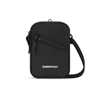 Sherpani Rogue, RFID Mini Crossbody Bag for Women - color: Raven
