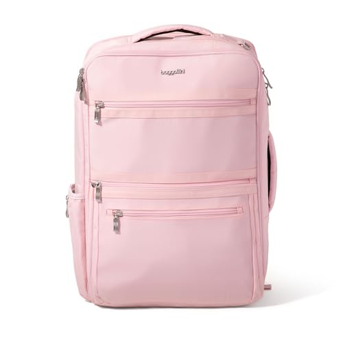 Baggallini Modern Convertible Travel Backpack - color: Bagg Pink