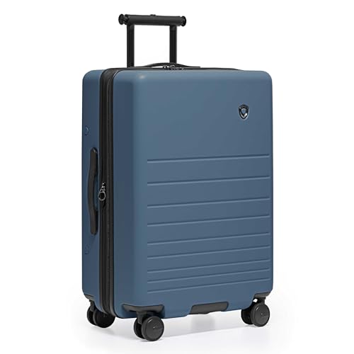 Traveler's Choice Markham Hardside Expandable Luggage with Hinomoto Spinner Wheels, 26-Inch Medium, Navy - color: Navy, size: 26-Inch Medium