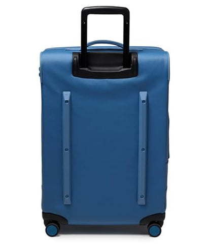 JanSport Good Latitude Checked Spinner Suitcase - 68L Water Resistant Travel Luggage - 26-inch Large Durable Lightweight Rolling Hardside Softside Bag, Elemental Blue - color: Elemental Blue, size: 26-inch Checked Bag