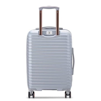 DELSEY PARIS Cruise 3.0, 20 Inch Carry-On Hardside Luggage, Platinum - color: Platinum, size: Carry on 20 Inch