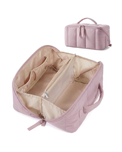 BAGSMART Puffy 메이크업 가방, 14-미스트 퍼플, 가방 - color: 14-미스트 퍼플, size: 중형