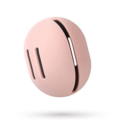 FERYES Makeup Sponge Holder – Shatterproof Eco-Friendly Silicone Beauty Make Up Blender Case for Travel - Pink - color: 1 Pc Pink