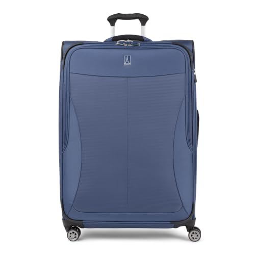 Travelpro Softsided 3PC Expandable Luggage (20/25/29), TSA Lock, Ocean Blue - color: Ocean Blue, size: 3-Piece Set (20/25/29)