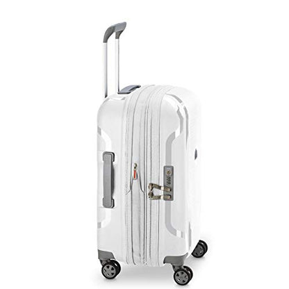 DELSEY PARIS Clavel Hardside Expandable Luggage with Spinner Wheels, White, 2-Piece Set (19/30) - color: White, size: 2-Piece Set (19/30 Inch)