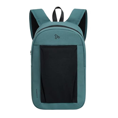Travelon Anti-Theft The Voyages Small Backpack with XL Water Bottle Pocket - color: Slate Blue