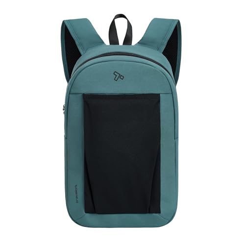 Travelon Anti-Theft The Voyages Small Backpack with XL Water Bottle Pocket - color: Slate Blue