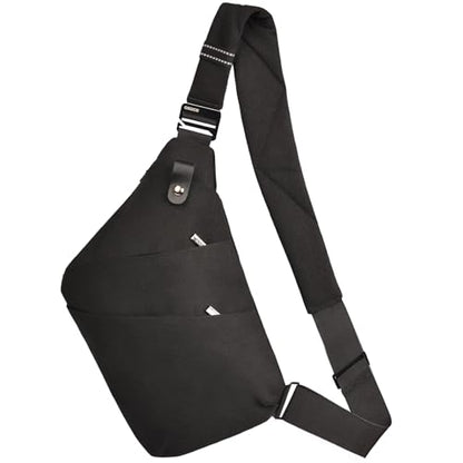 OSOCE Sling Bag for Men, Crossbody Bag, Quick-Release Buckle, Black, 1.0S - color: Black 1.0, size: Small