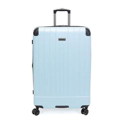 Kenneth Cole Reaction Flying Axis 28" Hardside Expandable 8-Wheel Spinner Check-Size Luggage, Dream Blue - color: Dream Blue, size: 28-Inch Checked
